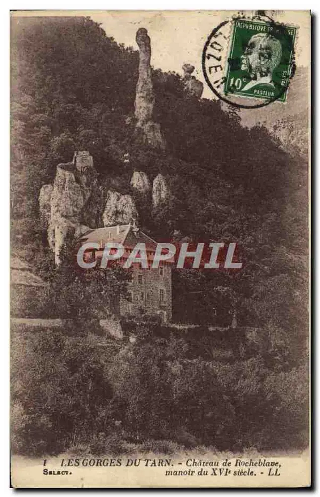 Die Tarnschlucht — Schloss Rocheblaive, Herrenhaus des 16. Jahrhunderts — Select - Vorderseite
