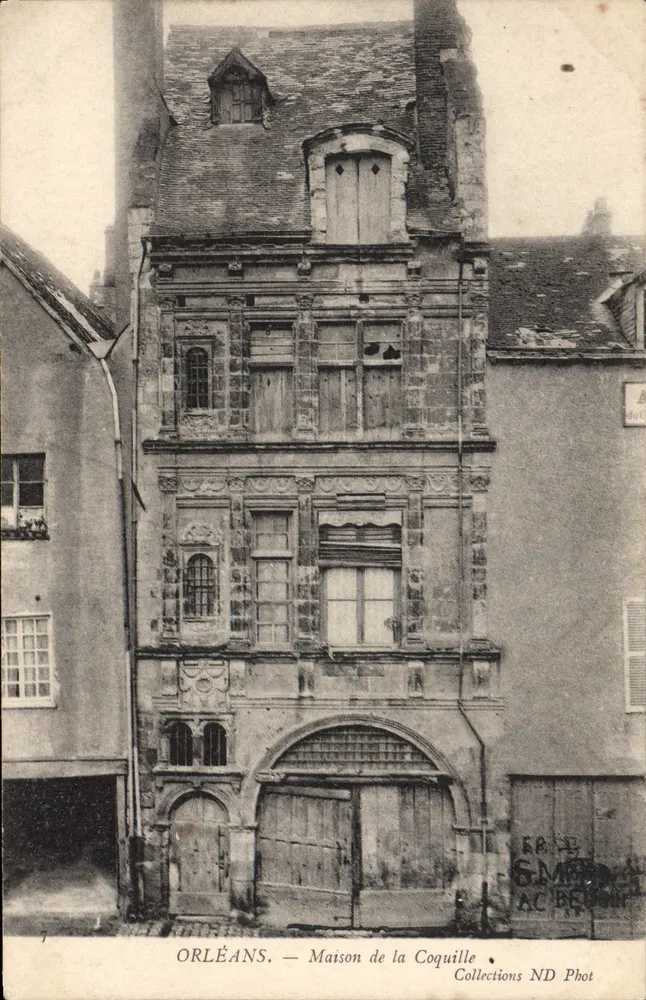 Orléans — Casa da Concha — Coleções ND Phot - Frente