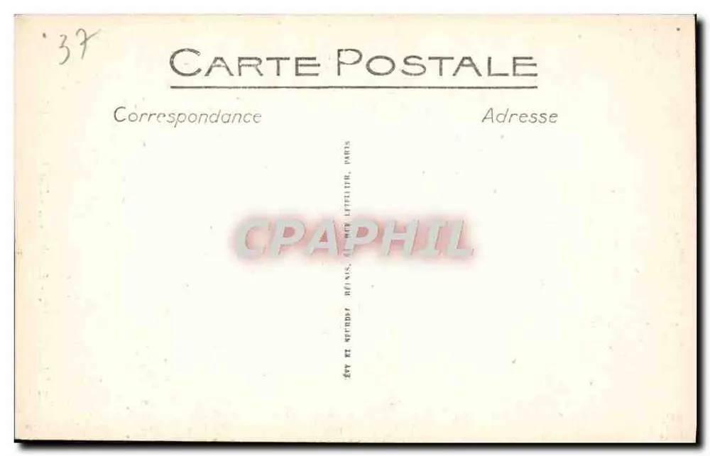 Langeais - O Castelo - Uma Porta - LL - Verso