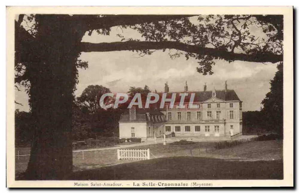 Maison Saint-Amadour — La Selle-Craonnaise (Mayenne) - Vorderseite