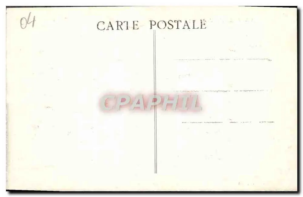 Castellane (alt. 720 m.) — A Torre — Editor: Rillieux - Verso