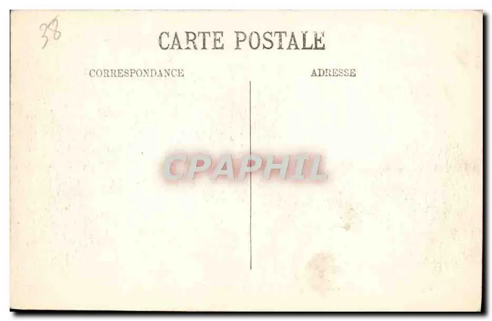 Grenoble — Allgemeiner Blick auf die Festungen und die Alpenkette — Selecta - Rückseite