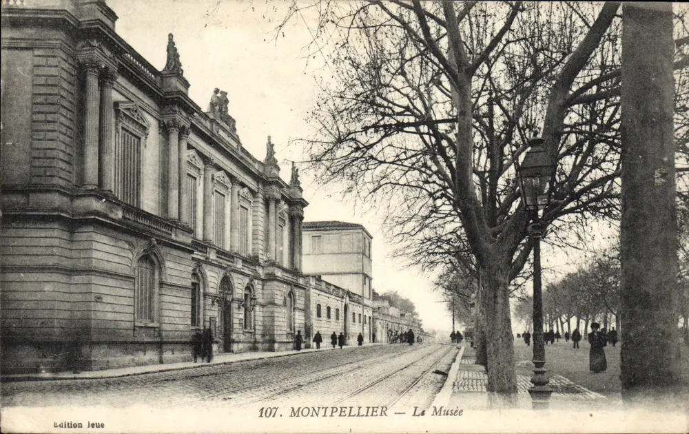 Montpellier — O Museu — Edição Jeue, n° 107 - Frente