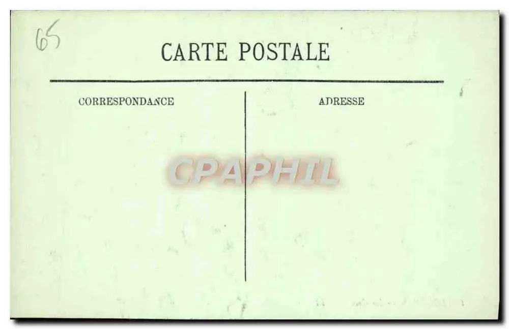 Lourdes — A Gruta — LL. — N° 61 - Verso