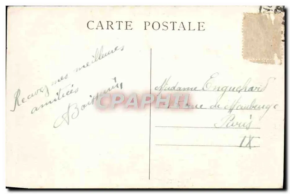 Ópera-Grande-Teatro — Lyon — editor M.F. n°39 - Verso