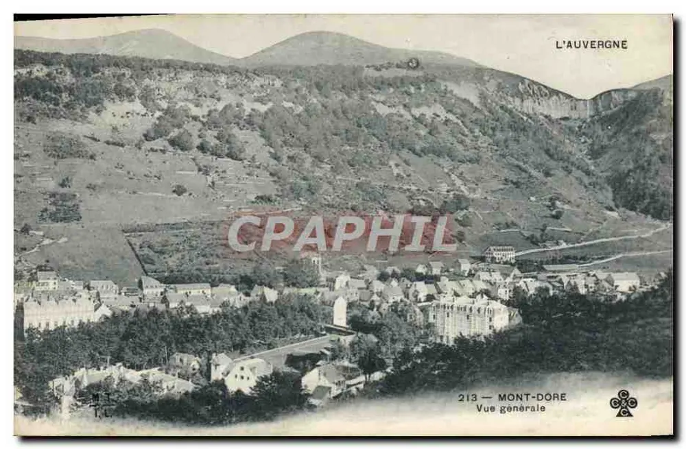 Mont-Dore — Vista general — L'Auvergne, n°213 - Anverso