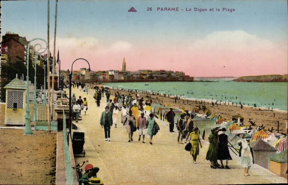 Paramé - A Digue e a Praia — editor CAP, n° 26 - Frente