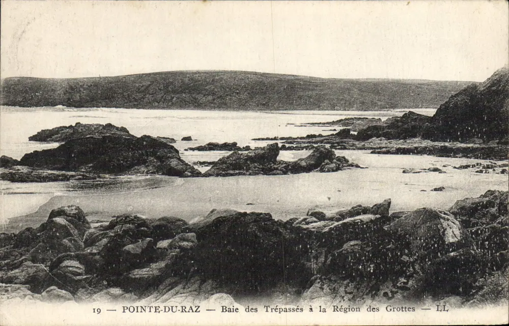 Pointe-du-Raz — Bucht der Toten in der Höhlenregion — LL - Vorderseite