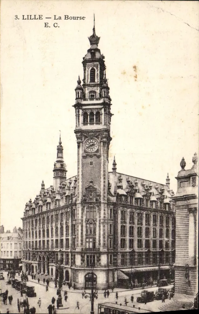 Lille — A Bolsa — E. C. n°3 - Frente