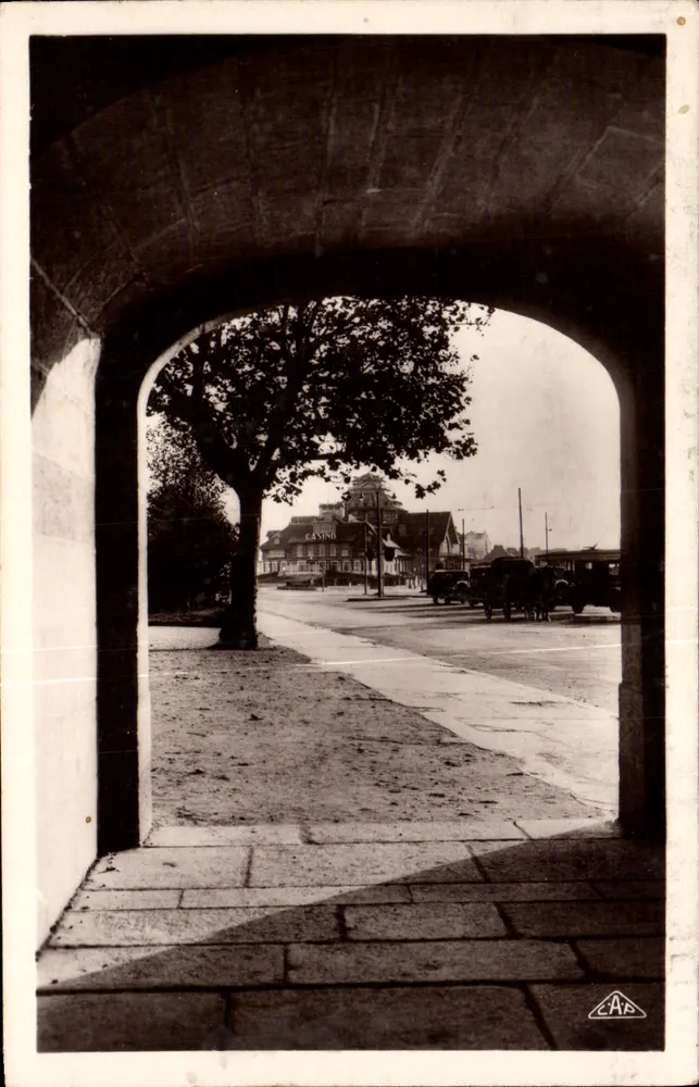 Das Casino von der Porte St-Vincent gesehen — Saint-Malo — Verlag Real-Photo, Nr. 54 - Vorderseite