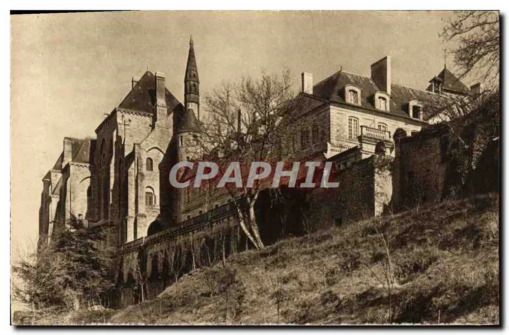Abbaye de Solesmes — Le Prieuré et les bâtiments neufs — Edition des Amis de Solesmes - Recto