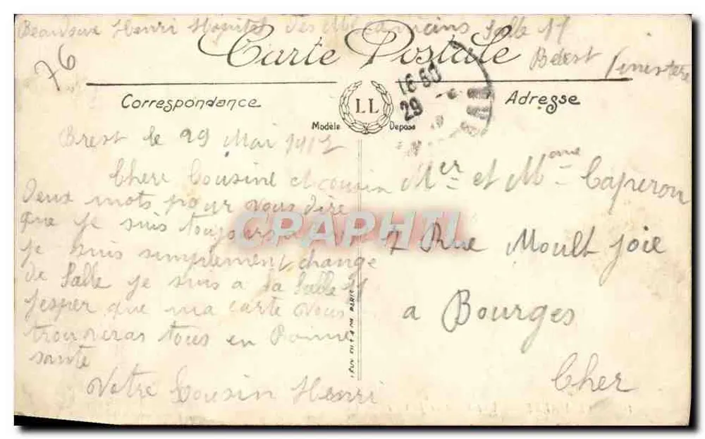 Le Havre — Een Villa aan de Kust — LL - Achterkant