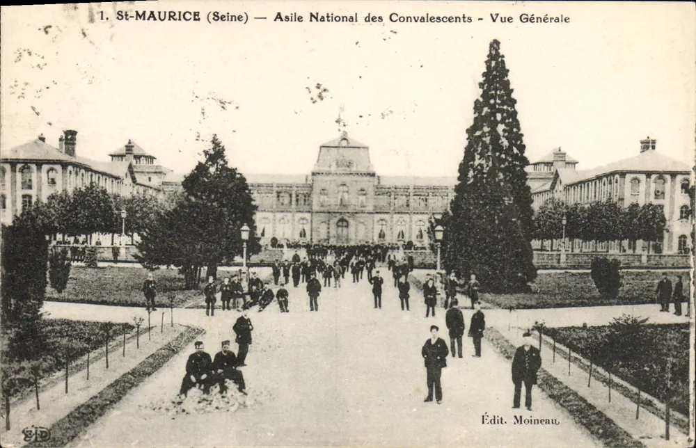 St-Maurice (Seine) — Nationales Sanatorium für Genesende — Allgemeiner Blick — Verlag Moineau - Vorderseite