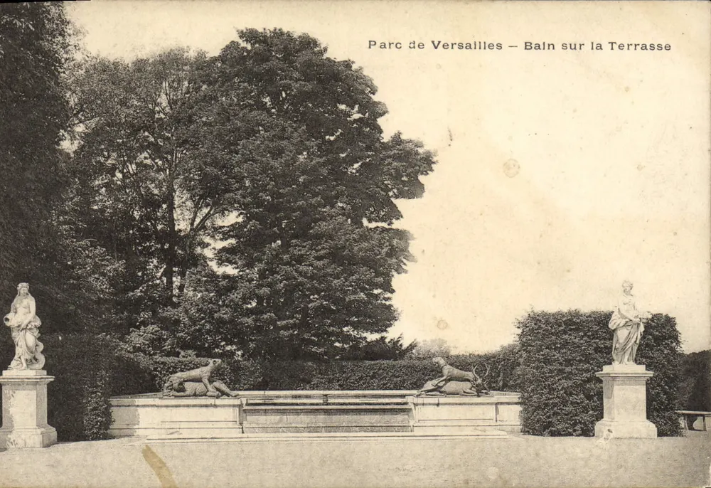 Parc de Versailles – Bain sur la Terrasse — editor não identificado, número de série não visível - Frente
