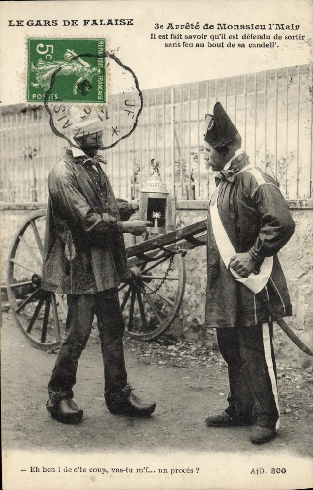 Der Mann aus Falaise — Das dritte Dekret des Bürgermeisters — Verlag Laboso, n° 800 - Vorderseite