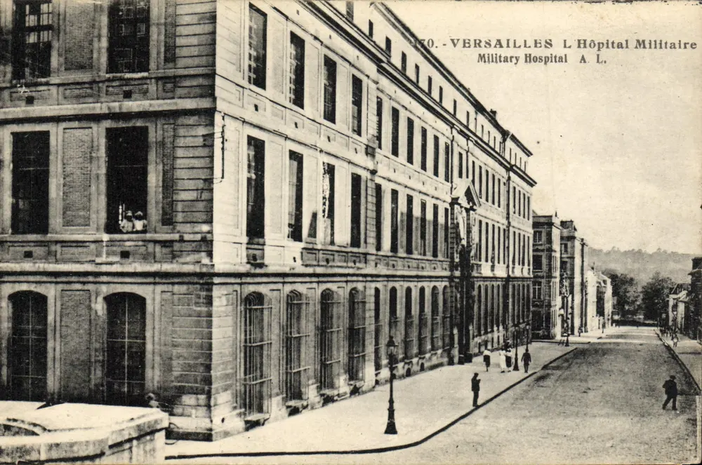 Versailles - L'Hôpital Militaire — A. L. — n° 170 - Recto