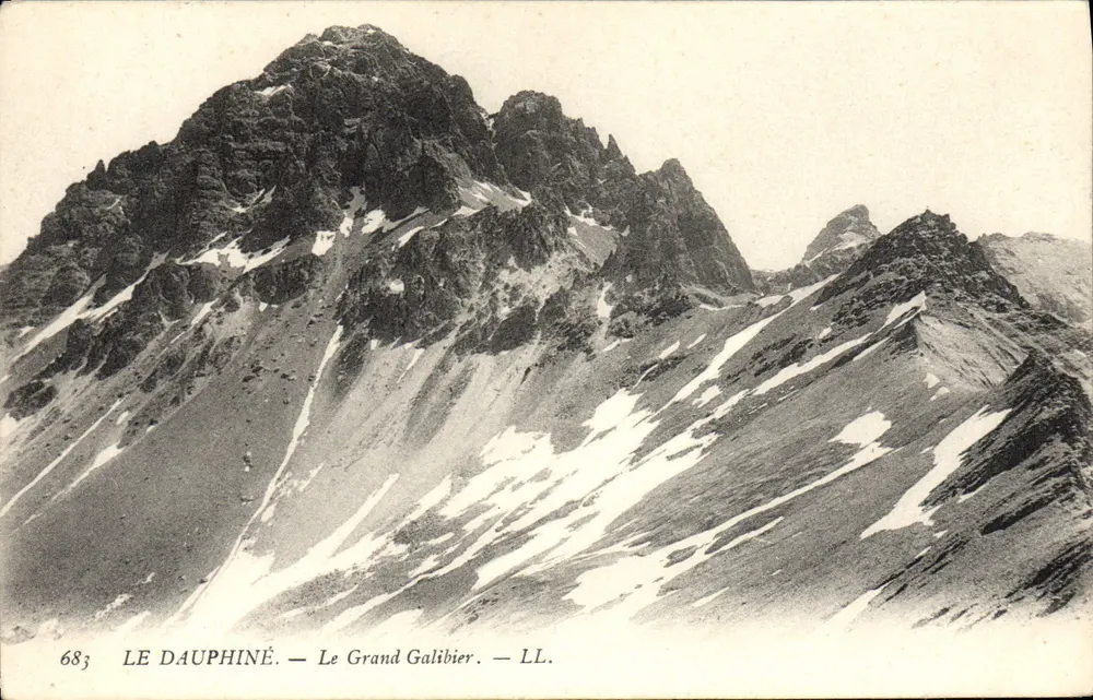 O Grande Galibier — O Dauphiné — LL. — N° 683 - Frente