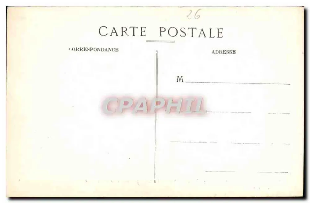 Brantôme — Ancien Dortoir des Moines dans l'Abbaye — Cl. R. Lacroix, n°90 - Verso