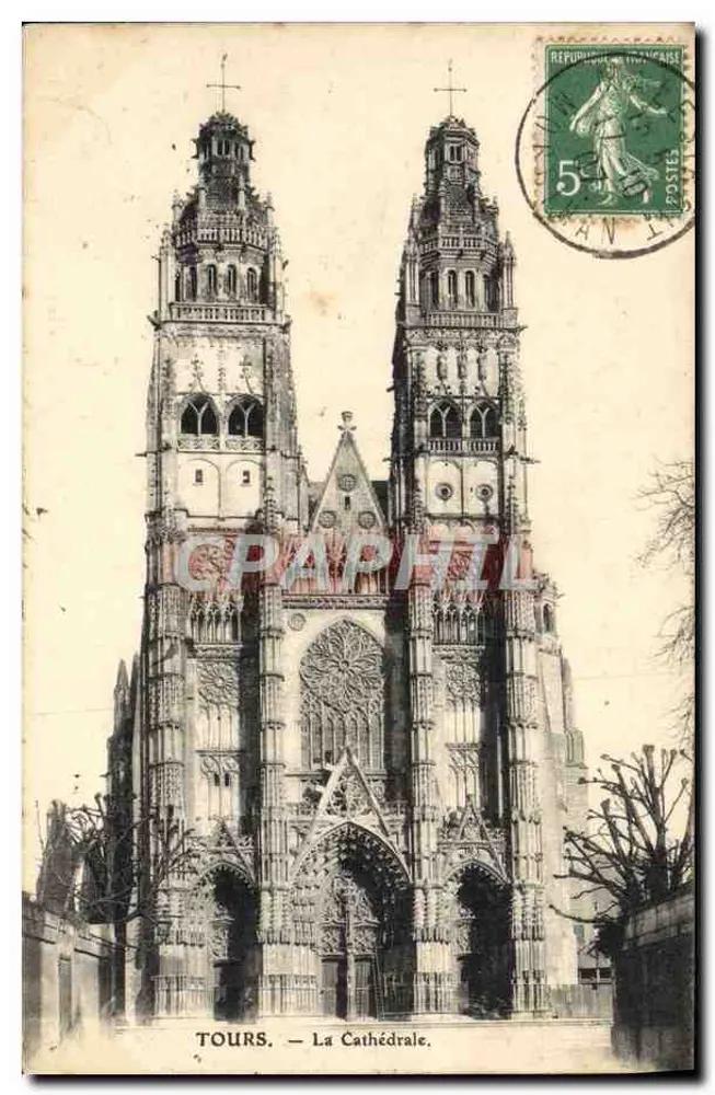 Tours — A Catedral — Editor não visível, número de série não legível - Frente