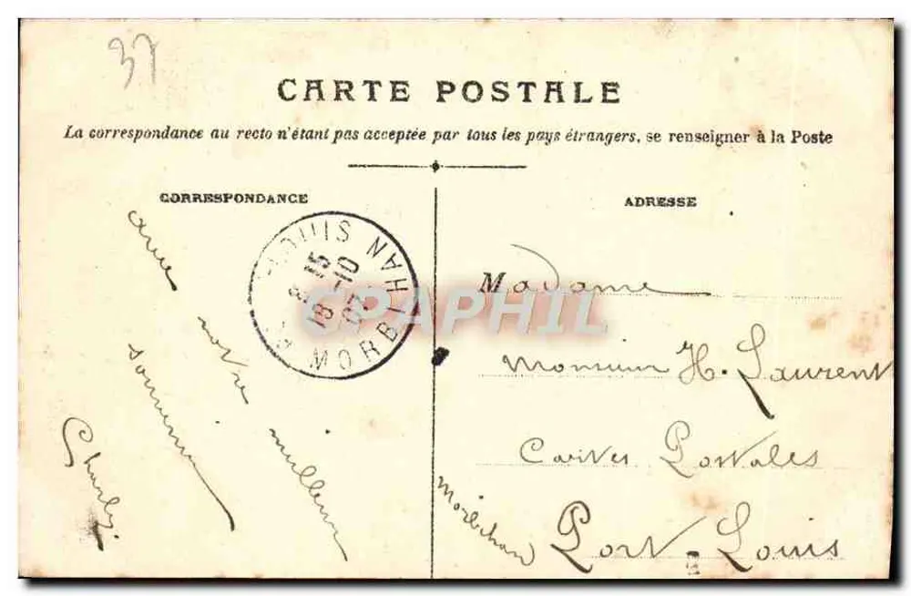 Tours — A Catedral — Editor não visível, número de série não legível - Verso