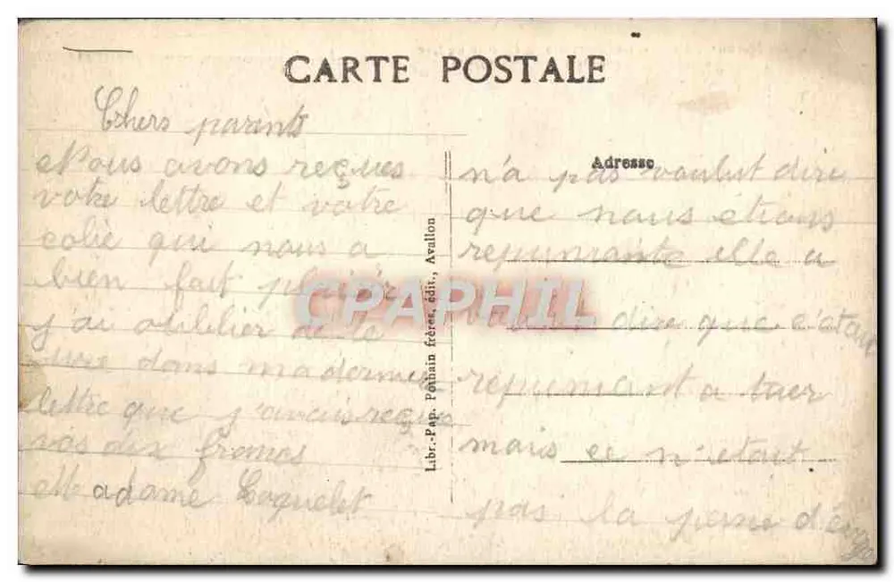 El Lago de los Settons — Un rincón del lago — En Morvan - Reverso