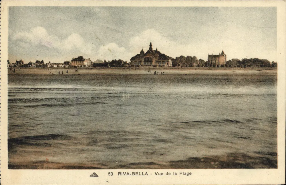 Riva-Bella - Vista da Praia — editor anônimo, n° 59 - Frente