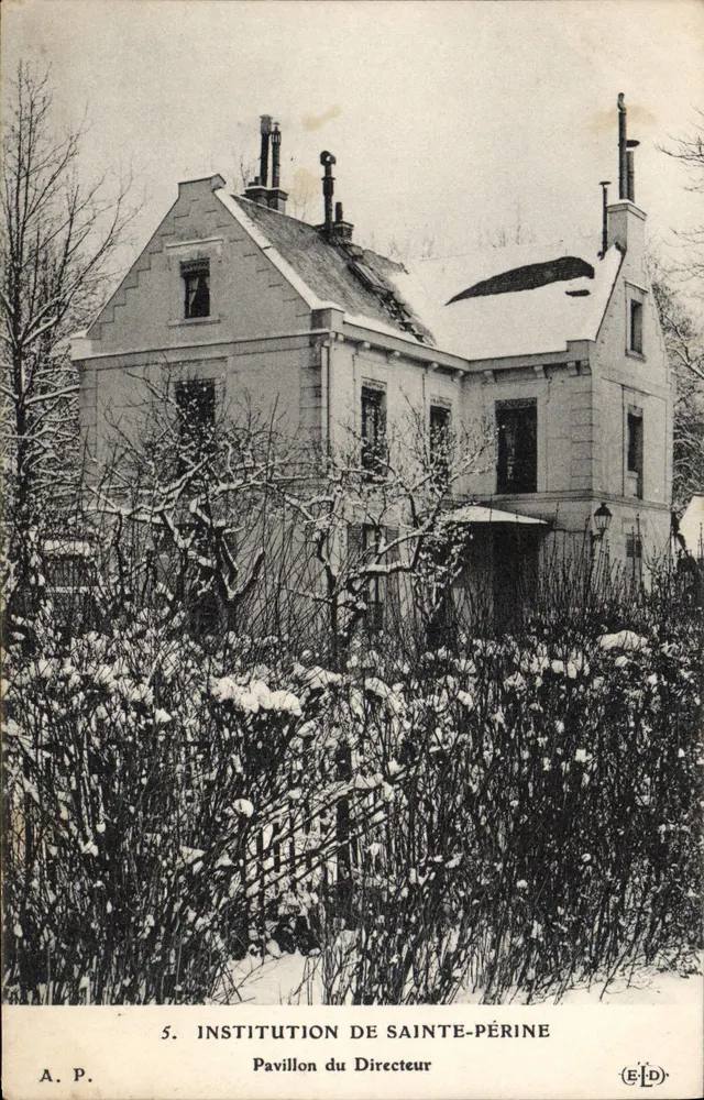 Pavilhão do Diretor — Instituição de Sainte-Périne — A.P. n°5 - Frente