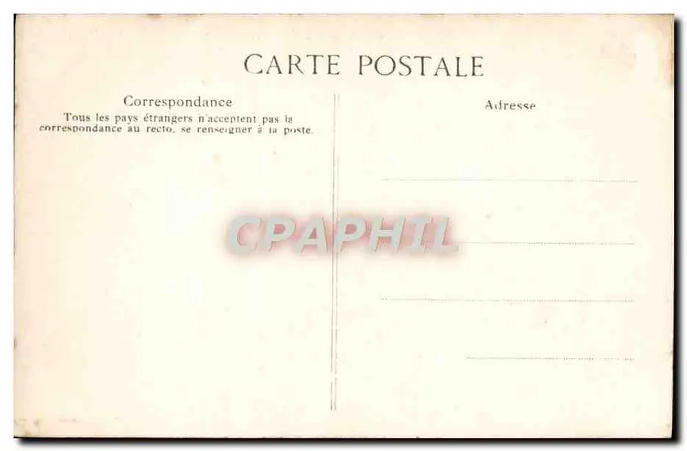 Instituição de Sainte-Périne — O Kiosque — Editor A.P. n°12 - Verso