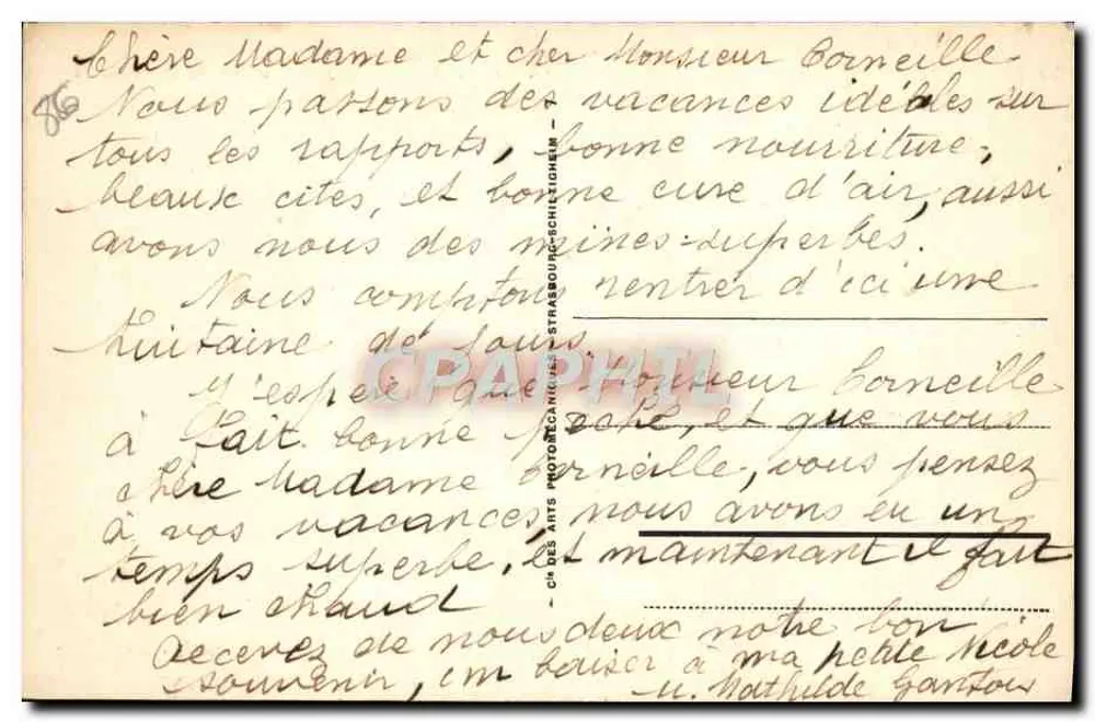 Chauvigny - Porte du Château des Évêques — LL 134 — Éditeur : Ch. des Arts Photographe - Verso