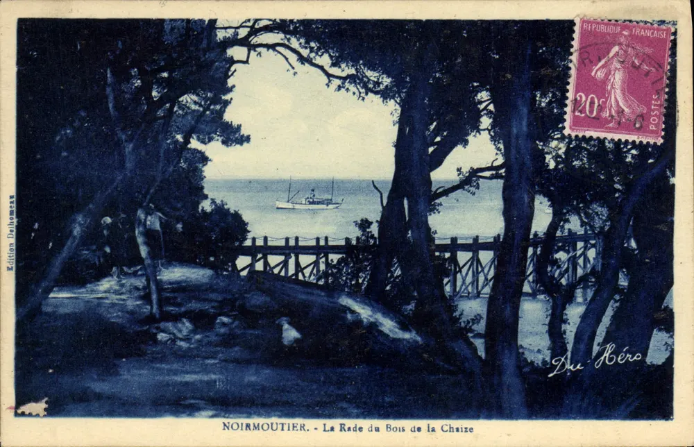 Noirmoutier - A Baía do Bosque da Chaize — Edição Dellohommès - Frente