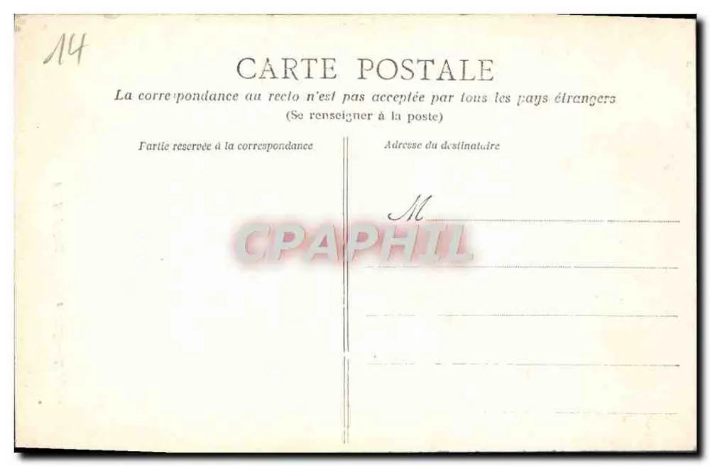 Saint-Aubin-sur-Mer — A Igreja — Coleção AD, n°6 - Verso