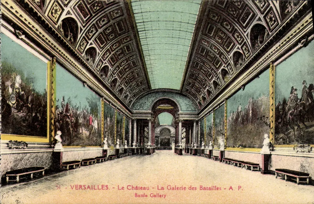 Versailles - Le Château - La Galerie des Batailles - A. P. - Recto