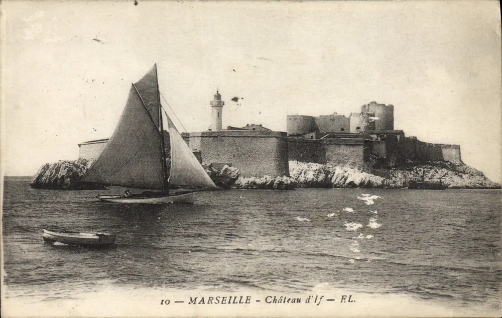 Castelo d'If — Marselha — FL. — Série 10 - Frente