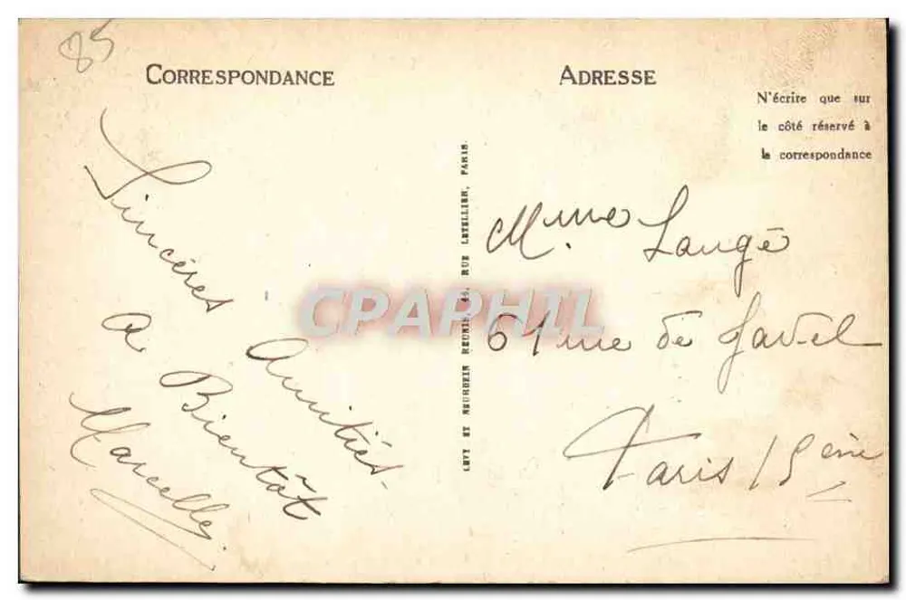 Les Sables d'Olonne — Avenue Georges Godet, les villas — 188 - Verso