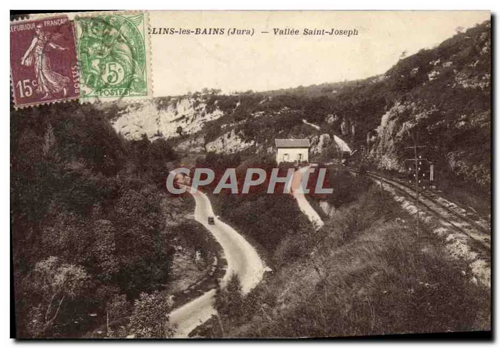 LINS-les-BAINS (Jura) — Vale Saint-Joseph — Editor Cléch & Cléch - Frente