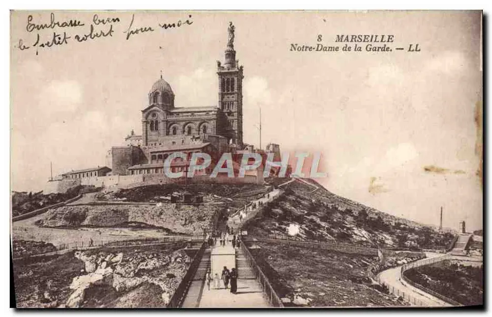 Marsiglia — Notre-Dame de la Garde — LL - Recto
