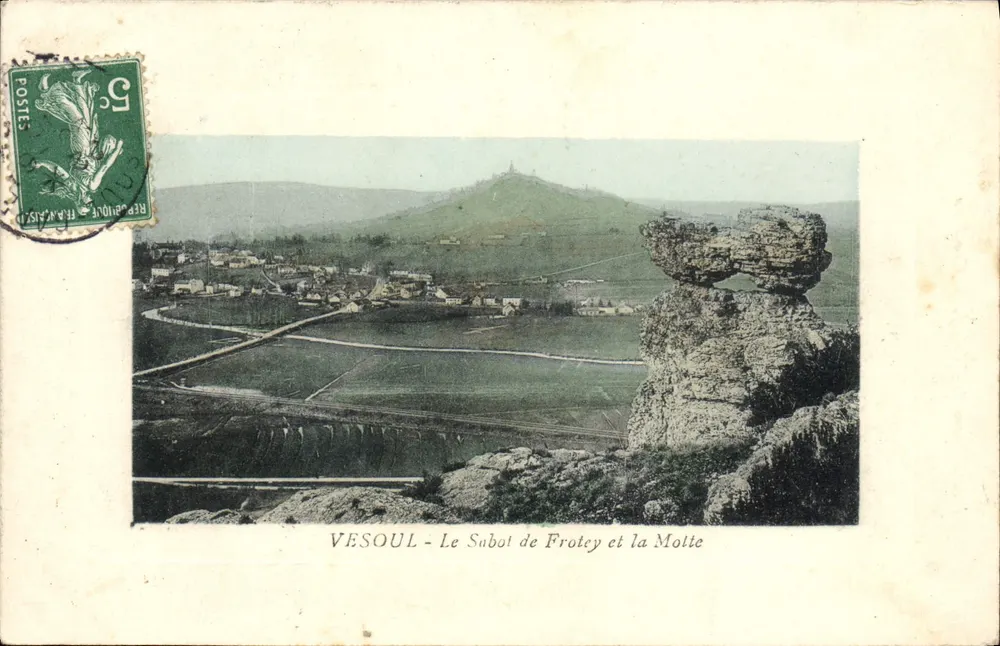 Vesoul - Der Sabot de Frotey und die Motte - Vorderseite