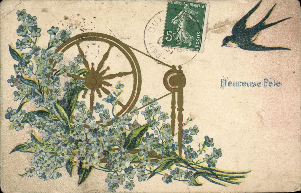 Festival — Flowers and Wheel — Publisher Not Visible - Front