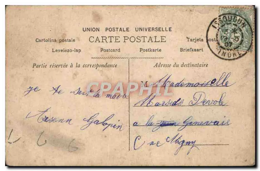 Anna Held, Théodoriny, Maud Amy — Roudilger, Paris - Rückseite
