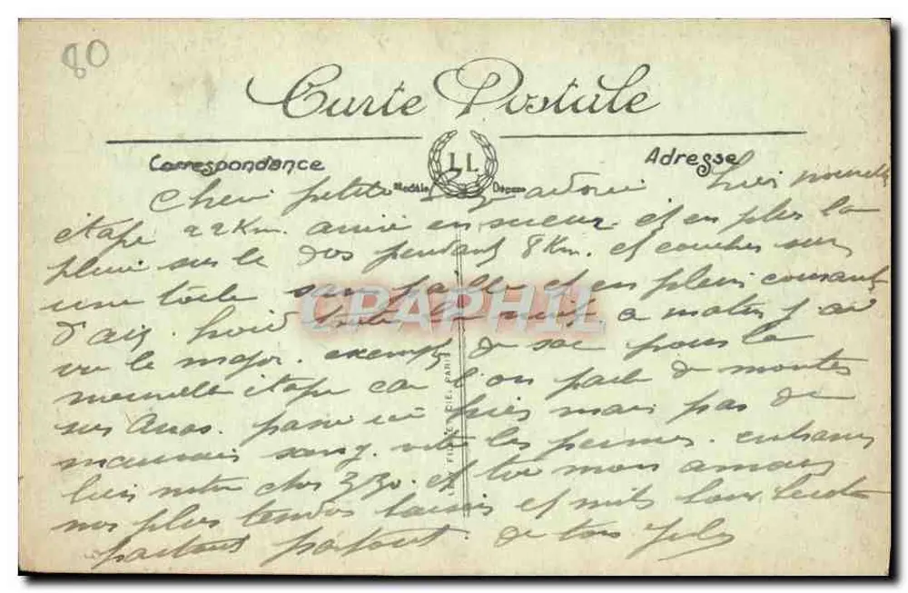 Amiens — Die Kathedrale — Schutzarbeiten — Visé Paris n° 268 - Rückseite