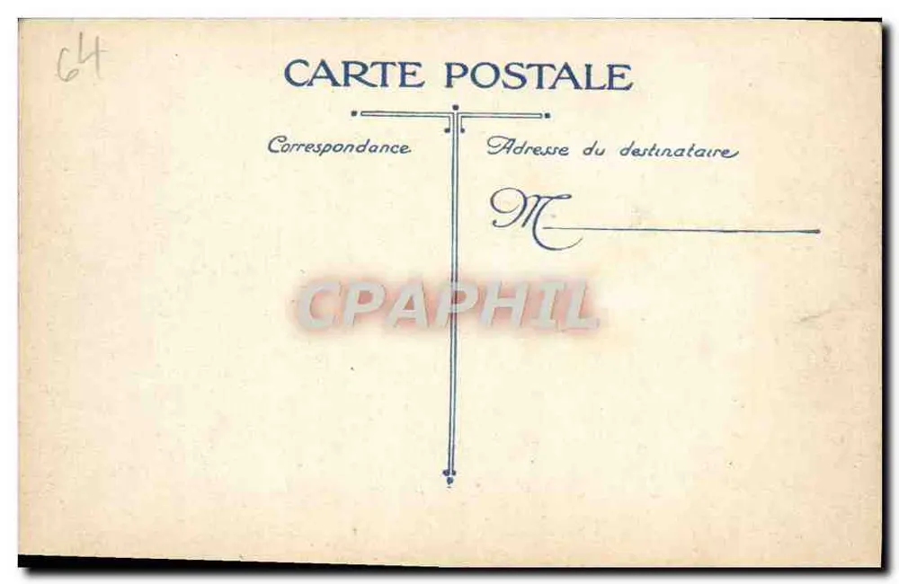 Biarritz - Badestunde am Fort Vieux — LVACQ, n° 1736 - Rückseite