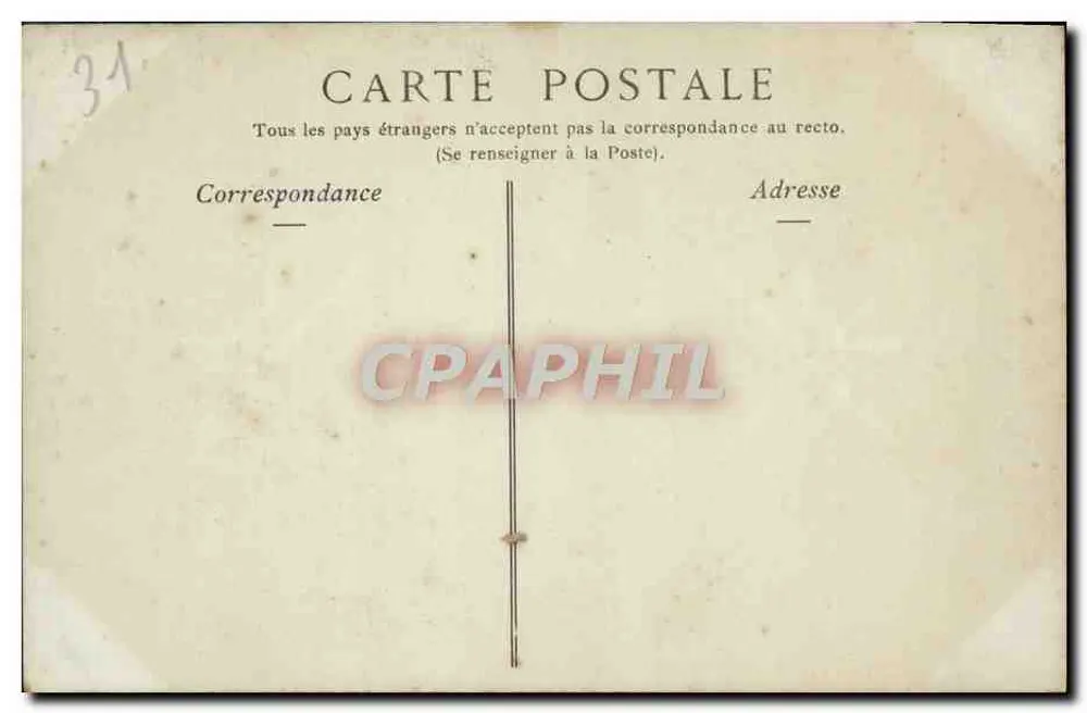 Toulouse — Die Cour Henri-IV am Capitole — ND. Phot. - Rückseite
