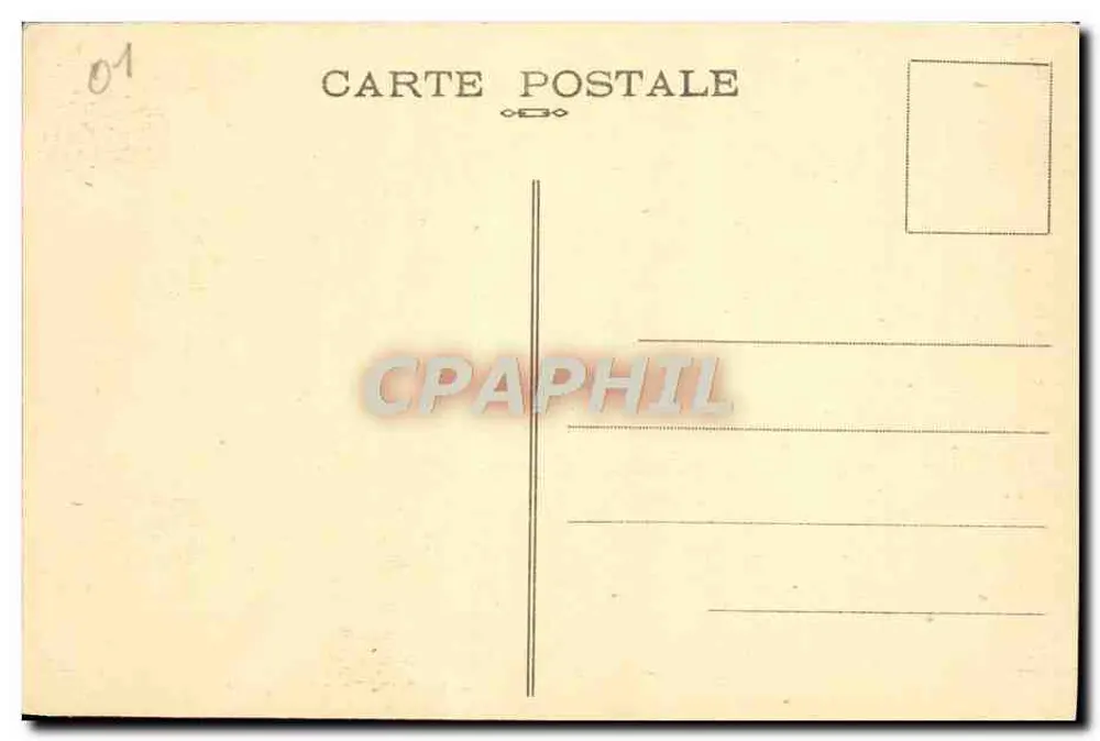 A Perda do Ródano em BELLEGARDE (Ain) — Os Barragens — L. Michaux, edição Bollegarde (Depositado) - Verso