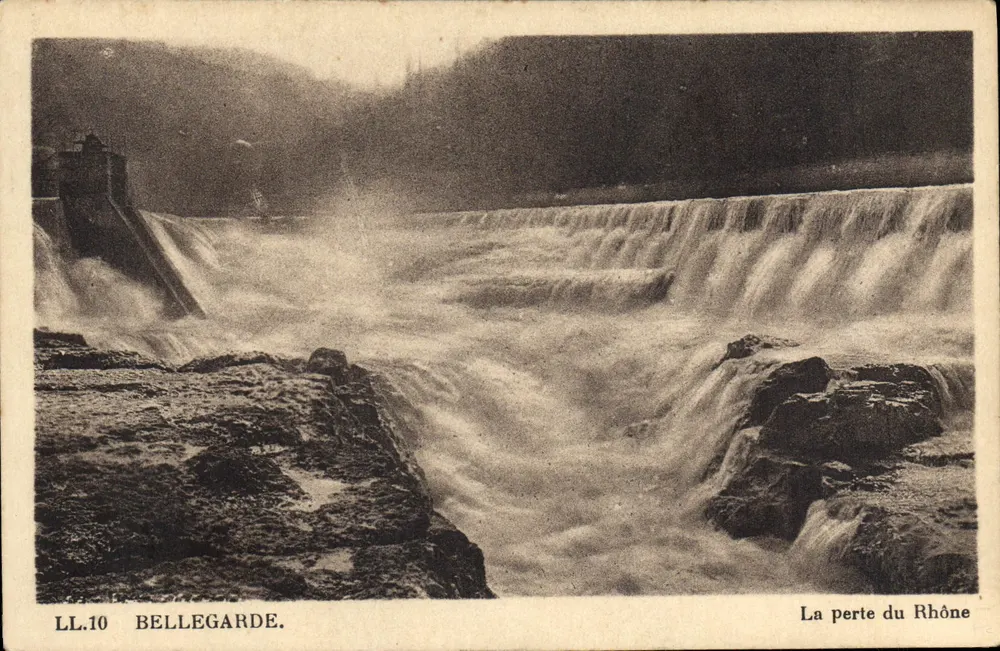 A perda do Ródano — Bellegarde — LL.10 - Frente