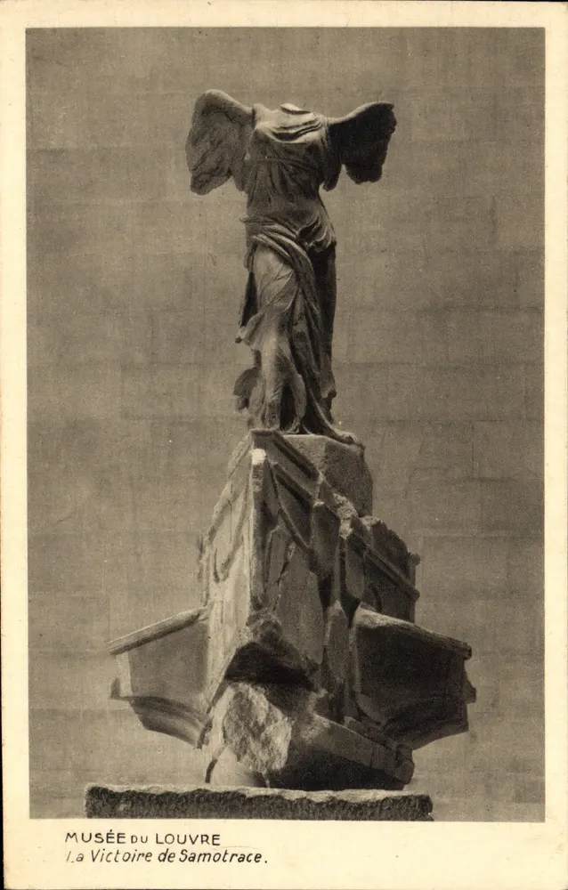 Victoire de Samotrace — Musée du Louvre — Édition des Musées Nationaux - Recto