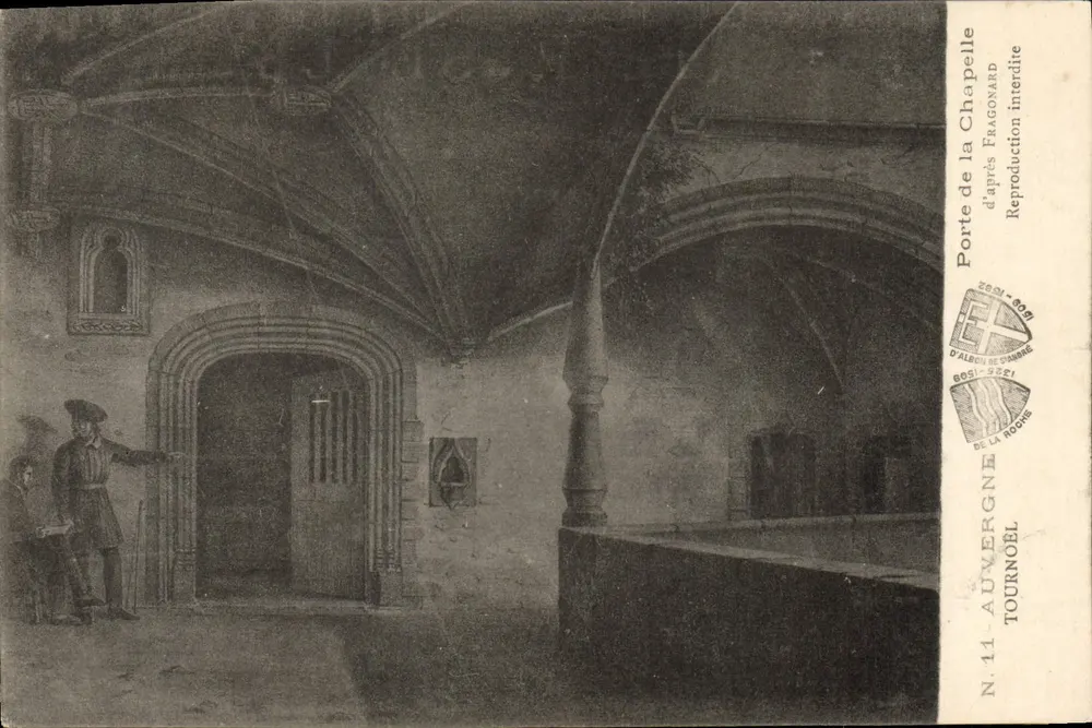 Tore der Kapelle — Auvérnoel — Nachbildung nach Fragovard - Vorderseite