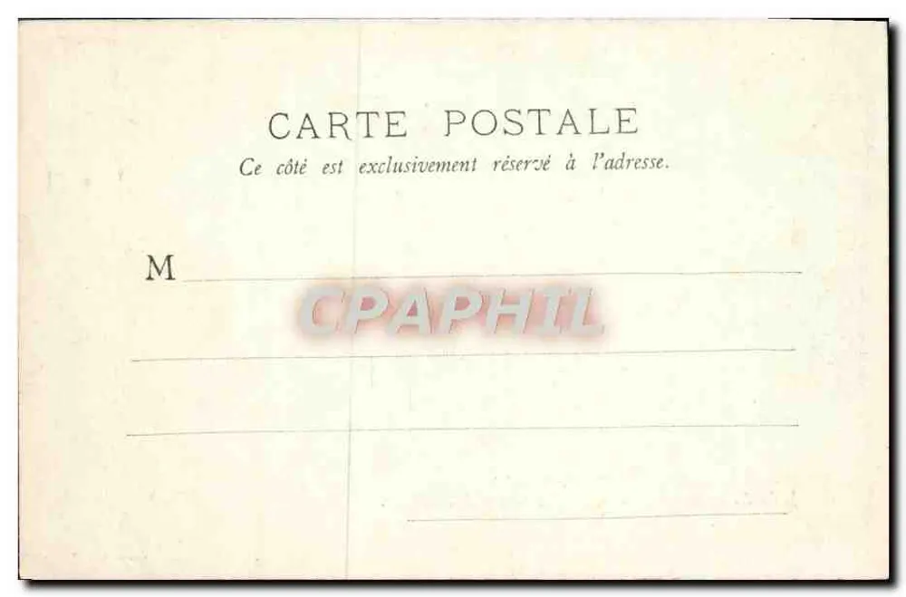 Musée du Louvre — Rouget de l'Isle singt die Marseillaise — J.A.A. Fils - Rückseite