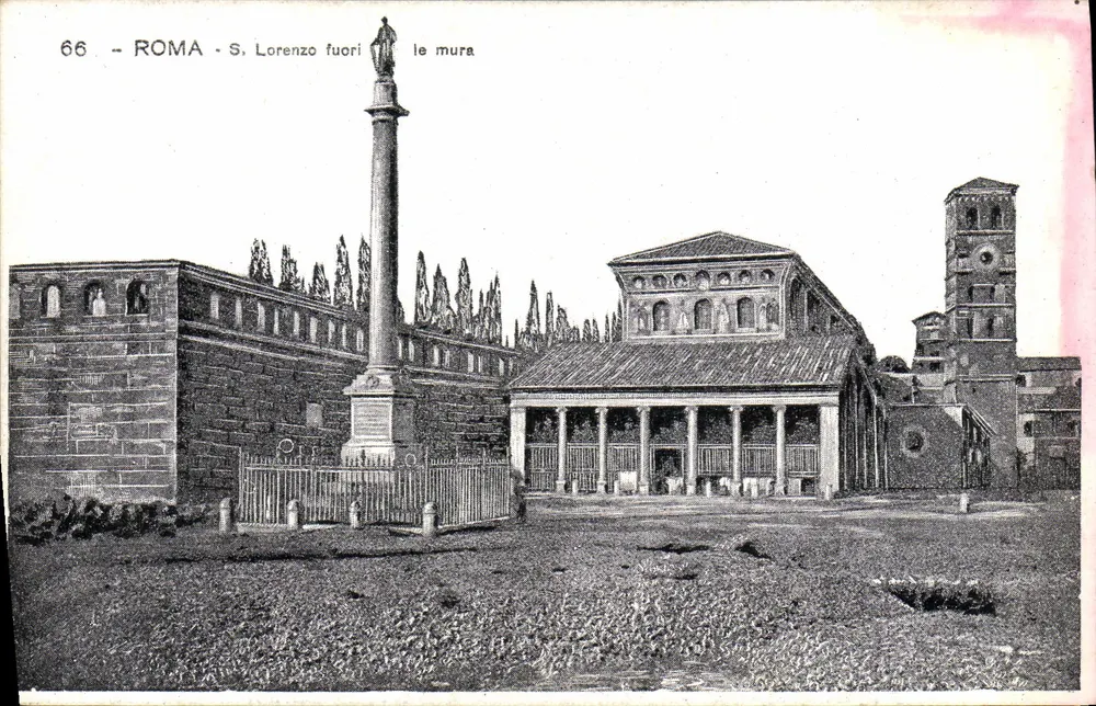 Rom - S. Lorenzo fuori le mura — Verlag Cartolina Postale Italiana, n° 66 - Vorderseite