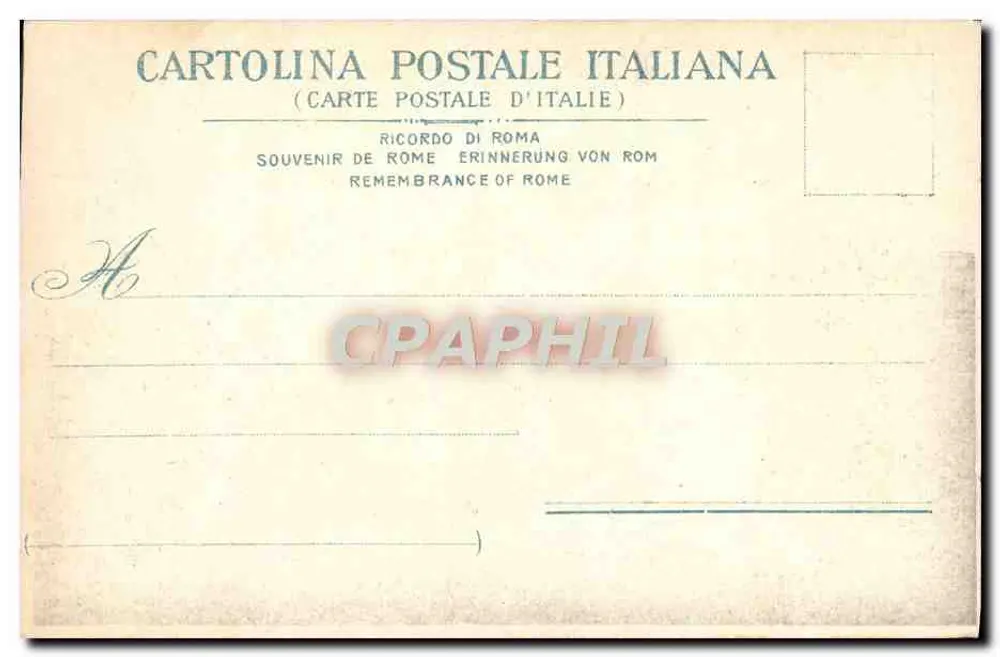 Rom - S. Lorenzo fuori le mura — Verlag Cartolina Postale Italiana, n° 66 - Rückseite