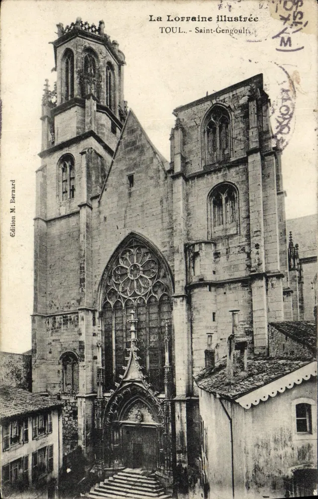 TOUL - Saint-Gengoult — Editor M. Bernard, série La Lorraine illustrée - Frente